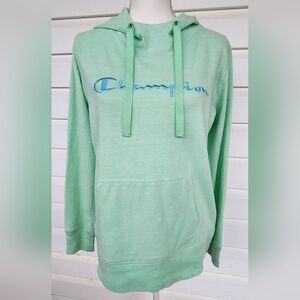 Champion Women's Light Green Lightweight Hoodie!